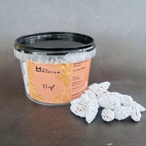 gesuikerde amandelen noql – traditionele Afghaanse lekkernij