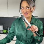 Maryam in haar keuken